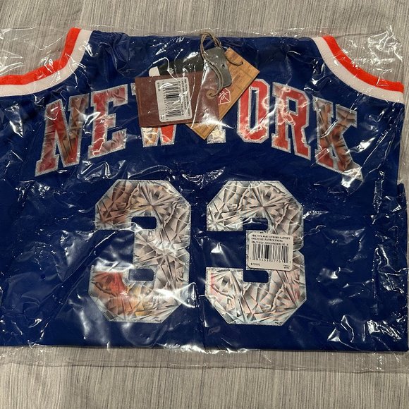 New Mitchell & Ness Patrick Ewing New York Knicks 75th Anniversary Swingman - Picture 3 of 3